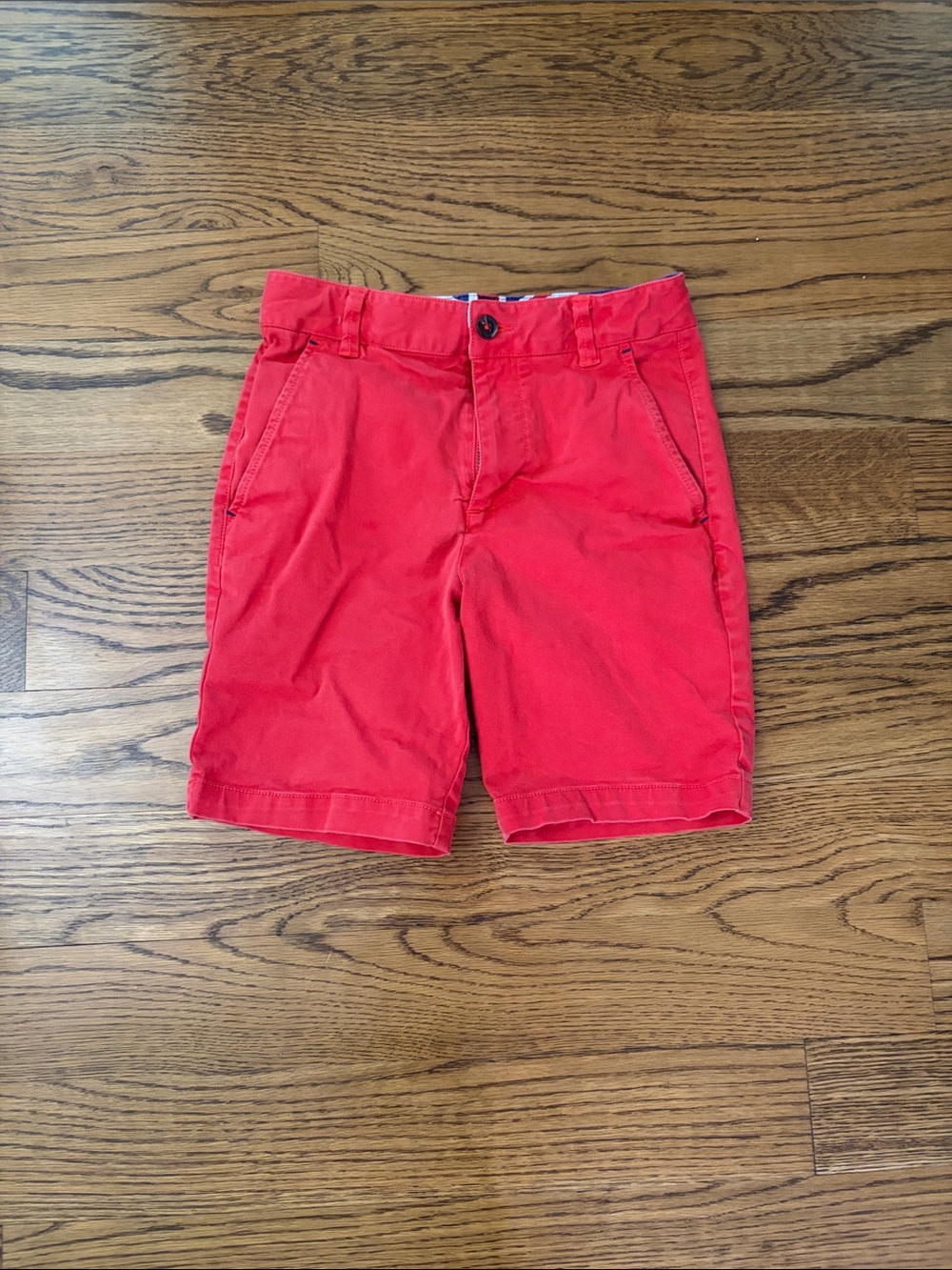 Boys Mini Boden Classic Chino Shorts Size 9-10